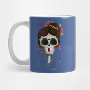 Calaca Girl Mug